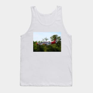 P-51D Mustang fast fly-by Tank Top